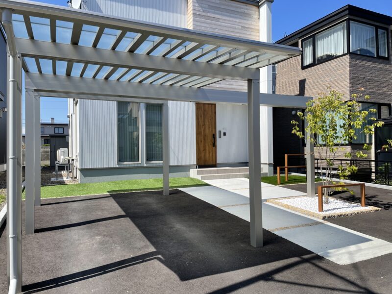 お住まいとの調和を感じる外空間